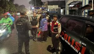 Operasi Berantas Jaya-2025: Patroli Mobile Samapta Polres Metro Bekasi Kota