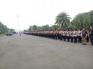 Pengamanan Aksi di Monas, 967 Personel Polri Siap Layani Penyampaian Pendapat