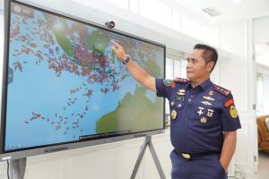 KKP Selamatkan Kapal Nelayan Rusak di Laut Banda Lewat Sistem VMS