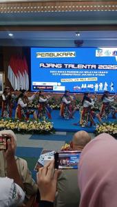 Reog Singo Budoyo Mudho SMPN 261 Binaan Polres Tanjung Priok Tampil Memukau di Ajang Talenta Jakarta Utara
