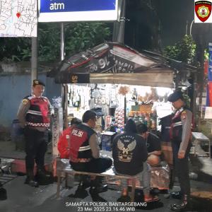 Polsek Bantar Gebang Sisir Titik Rawan, Pastikan Keamanan Warga Lewat Patroli Mobile
