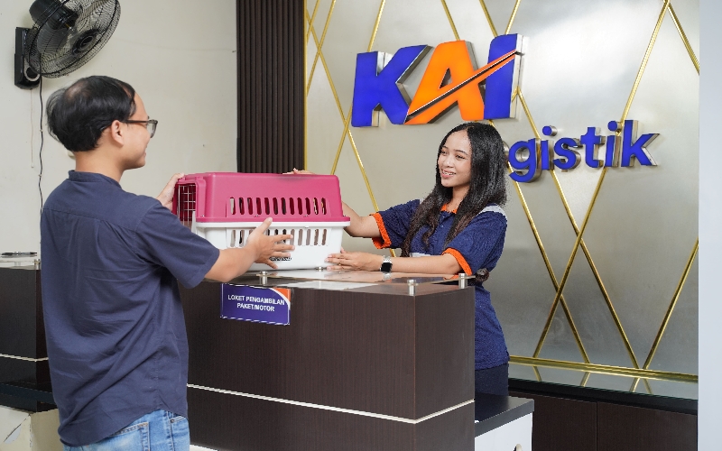 Meningkat 30%, Layanan Pengiriman Hewan Peliharaan KAI Logistik Jadi Andalan Pecinta Hewan