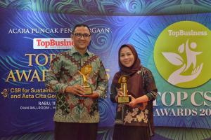 Kembali, TJSL Patra Drilling Contractor Raih Penghargaan di Ajang Top CSR Award