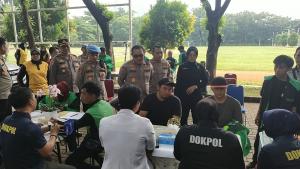 Peringati HUT ke-79 Bhayangkara, Polres Jaksel Gelar Pemeriksaan Kesehatan Gratis untuk Ojol