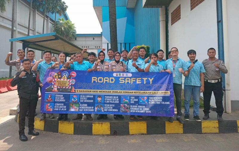 Satlantas Bekasi Sosialisasi Zero ODOL di PT Manggala Kiat Ananda: Siap Hadapi Operasi Patuh 2025