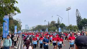 BTN Jakarta International Marathon 2025, Brimob Pastikan Keamanan Ribuan Peserta