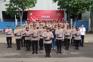 Upacara Kenaikan Pangkat Anggota Polres Kepulauan Seribu Periode 01 Juli 2025 Berlangsung Khidmat