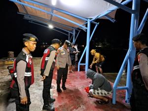 Patroli Malam Perintis Presisi Antisipasi Gangguan Kamtibmas dan Premanisme di Polsek Kepulauan Seribu Utara