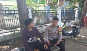 Cegah Premanisme, Bhabinkamtibmas Pulau Lancang Sambang Tokoh Masyarakat dan Himbau Jauhi Judi Online