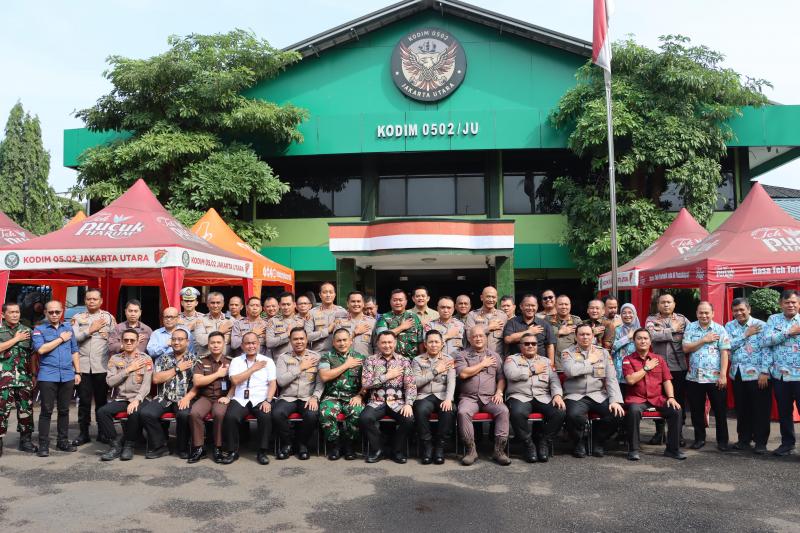 Rakor Forkopimko Jakarta Utara, Bekerjasama Sinergi Mengamankan Dan Membangun Jakarta Utara