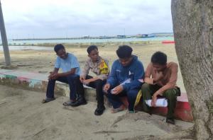 Bhabinkamtibmas Pulau Panggang Sambang Tokoh Masyarakat, Bahas Premanisme dan Bahaya Judi Online