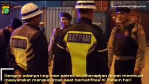 Polres Priok Gelar Operasi Cipkon Patroli Skala Besar Jamin Kamtibmas Aman Dan Kondusif
