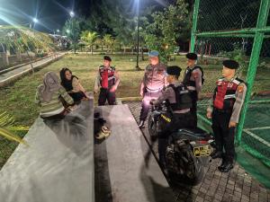 Patroli Malam Perintis Presisi Polsek Kepulauan Seribu Utara Antisipasi