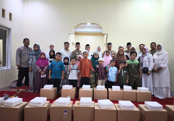 Polsek Bekasi Barat Resmikan Musholla Al-Jannah, Wujudkan Kepedulian Ibadah dan Santuni Anak Yatim