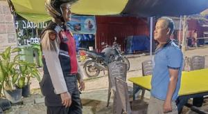 Patroli Malam Perintis Presisi, Polsek Kepulauan Seribu Selatan Himbau Warga Hindari Judi Online