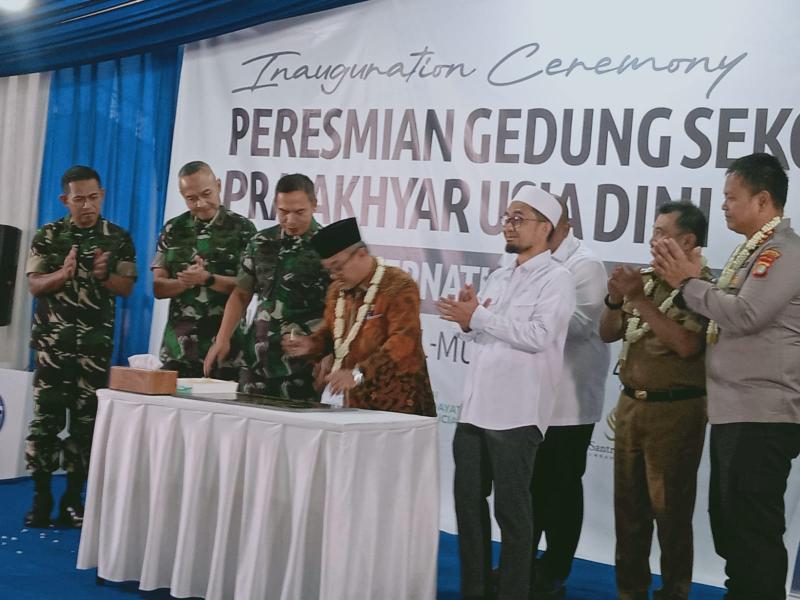Peresmian Gedung Pra Akhyar Usia Dini, Komitmen Akhyar School Wujudkan Pendidikan Islam Bertaraf Global