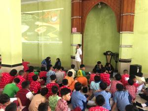 Polsek Bantargebang Edukasi Bahaya Narkoba dan Kenakalan Remaja ke Siswa SMPN 26 Kota Bekasi