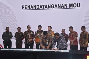 Dorong Kemandirian Ekonomi Lokal, KAI Logistik dan Pemkot Serang Teken MoU Kemitraan Koperasi Merah Putih