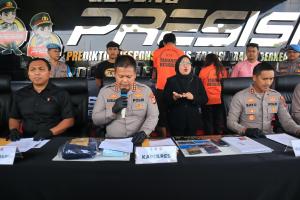 Polres Metro Bekasi Kota Ungkap Kasus Tindak Kekerasan Seksual Berbasis Elektronik