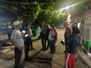 Polsek Kepulauan Seribu Selatan Gelar Patroli Malam, Tegas Tindak Potensi Gangguan Kamtibmas