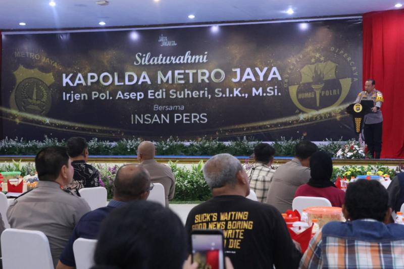 Kapolda Metro Jaya Tegaskan Komitmen Kolaborasi dengan Media Lewat Program `Jaga Jakarta`