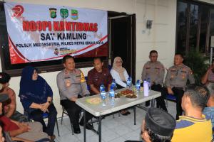 Ngopi Kamtibmas Berpadu Bakti Sosial, Kapolres Metro Bekasi Kota Jalin Kedekatan dengan Warga Medansatria