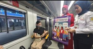 Peringati Sumpah Pemuda, Milenial KAI Commuter Sosialisasikan Anti Pelecehan dan Kegiatan TJSL