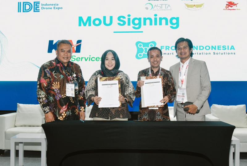 KAI Services Kembangkan Cleaning Drone untuk Wujudkan Layanan Kebersihan Masa Depan yang Inovatif dan Profesional