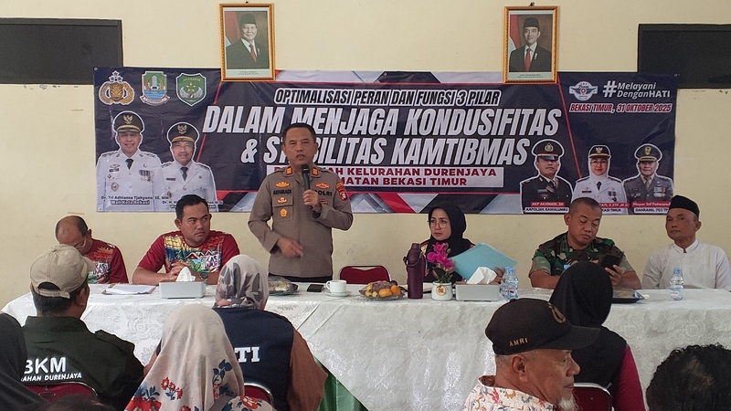 Kapolsek Rawalumbu Ingatkan Warga Bekasi Timur Waspadai Narkoba, Penipuan Online, dan Antisipasi Banjir