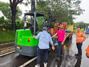 KAI Services Hadirkan Mesin Sweeper Canggih untuk Maksimalkan Kebersihan Area TMII