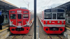 Perpisahan Haru KRL Seri 7000, 8500, dan 203: `Arigato KRL` Tutup Perjalanan Sang Legenda Rel