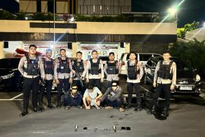 Tim Patroli Presisi Polres Metro Bekasi Kota Amankan Trio Pembawa Sajam dan Kunci T di Medan Satria