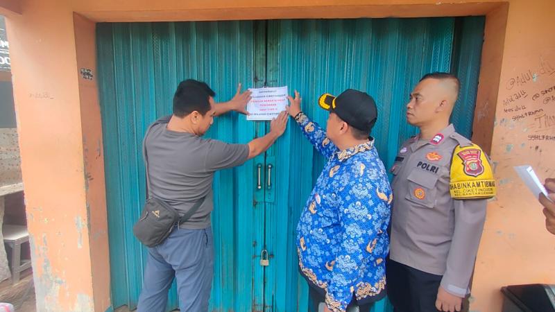 Polsek Bantar Gebang Tertibkan Toko yang Jual Obat Daftar G Tanpa Izin
